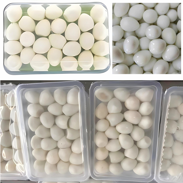 How to Pack Pickled Quail Eggs in a Tray