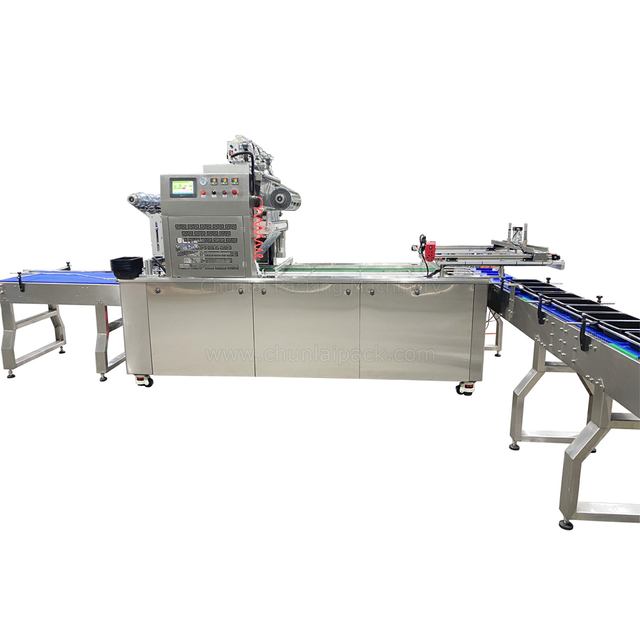 Push-bar Type Tray Modified Atmosphere Packaging Machine