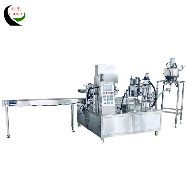Honey Spoon Packing Rotary type Filling Sealing Machine from China