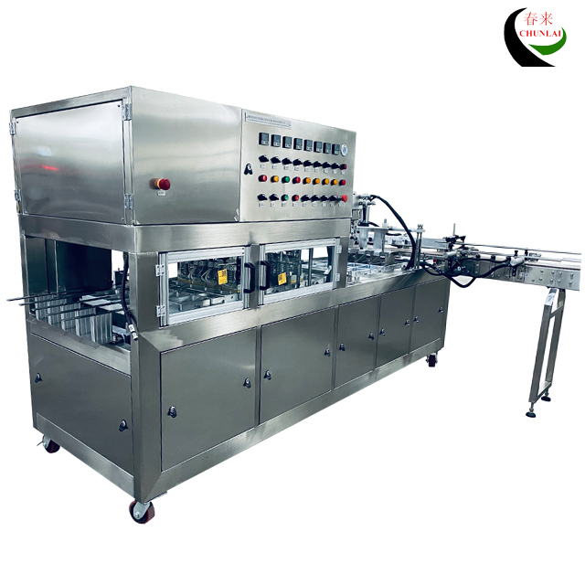 BG-4 Inline Type Fruit Vegetable PET Tray Sealing Machines