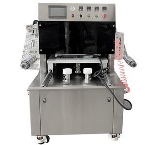 KIS-4 Meat Vacuum Nitrogen Packing Tray Sealing Machine