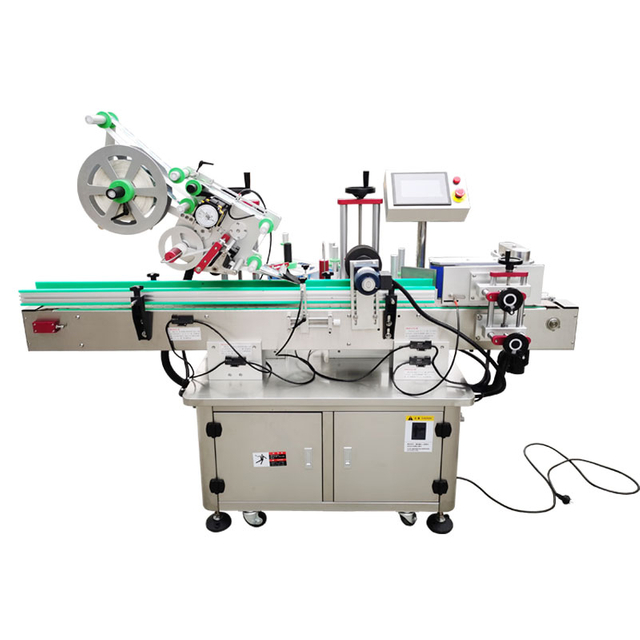 Automatic Jar Lid and Body Labeling Machine