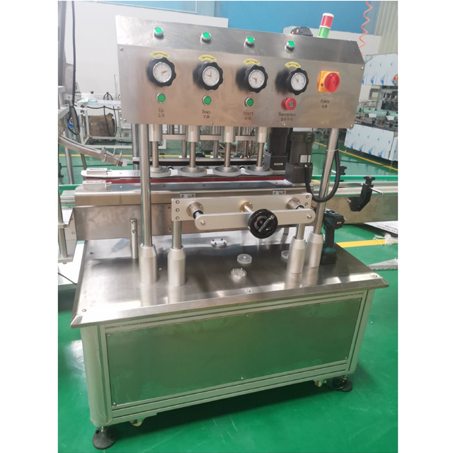 Glass Jar Automatic Vacuum Capping Machine