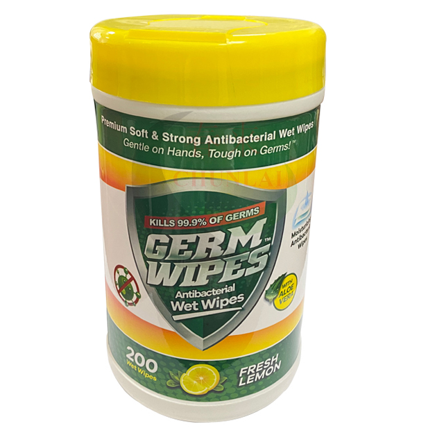 wet wipe canister press cap