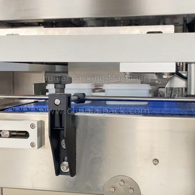 2 Lanes Cheese Cup Filling Sealing Machine 