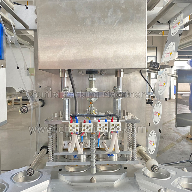 Rotary Type Popcorn Cup Filling Sealing Machines