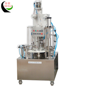 KIS-900-2 Rotary Type Cereal Measuring Cup Filling Sealing Machine
