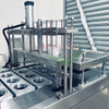 3 Lanes Linear Type Chickpea Puree Packing Hummus Cup Filling Sealing Capping Machine