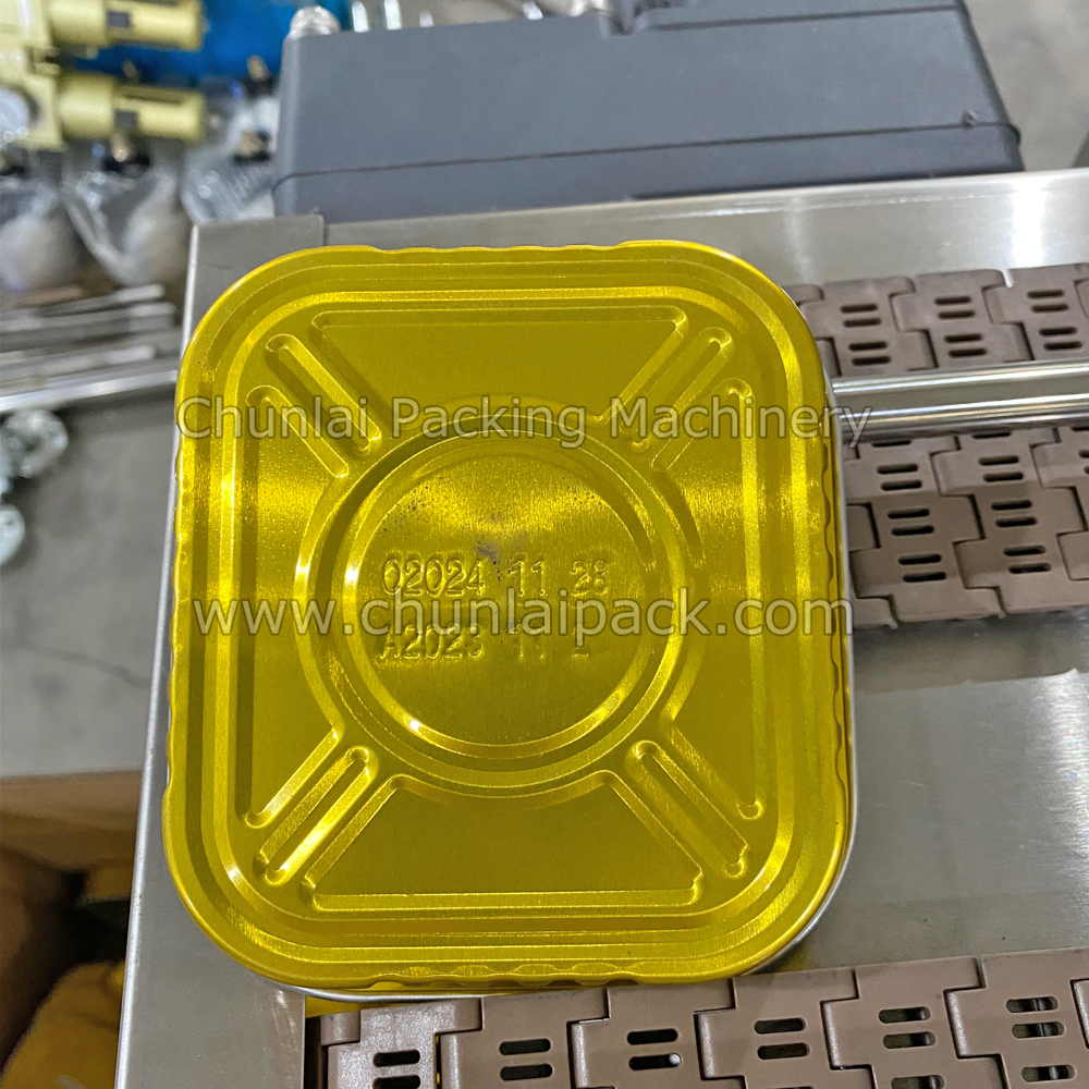 BG-4 aluminium container date print