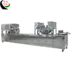 Linear Type Silken Tofu Box Continuous Motion Filling Sealing Machine 