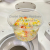 Automatic Rotary Type Salad Cup Filling Vacuum Sealing Capping Machine