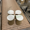 KIS-1800 Potato Chips Composite Paper Canister Aluminum Lid Sealing Machine 