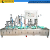 Straight-line automatic wet wipes barrel sealing and capping machine