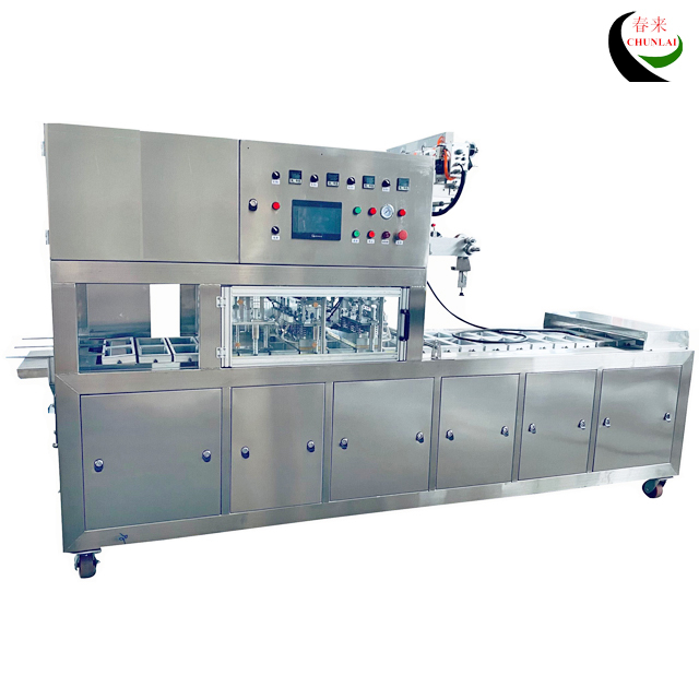 BG-2 Linear Type Dumplings Tray Sealing Machine 