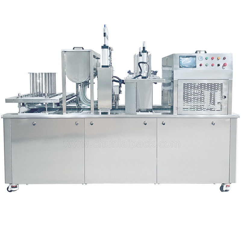 Push Bar Type Sauce Filling Machine