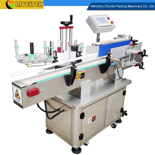 Wet Wipe Canister Labeling Machine
