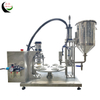 6 Positions Semi Automatic Rotary Type Cup Filling Sealing Machines