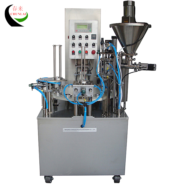 KIS-900 Rotary Type K-cup Coffee Powder Filling Sealing Machine
