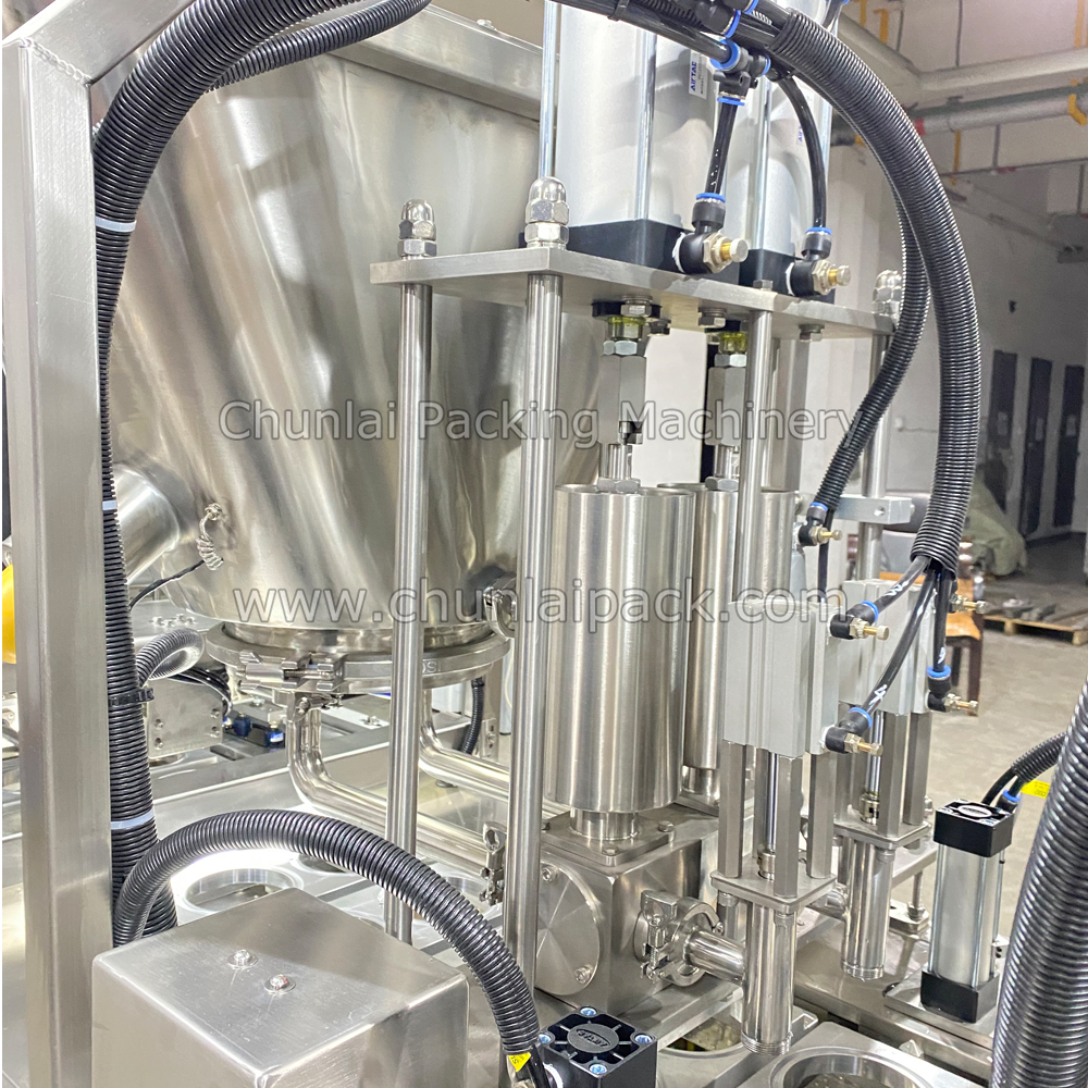 Chocolate Paste Cup Filling Capping Machine