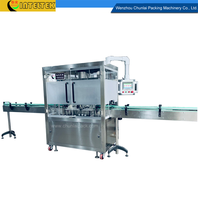 Hygienic Protection Packing Technology Beverage Juice Beer Can Aluminum Foil Lid Sealing Machine
