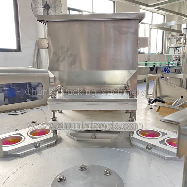 Rotary Type Popcorn Cup Filling Sealing Machines