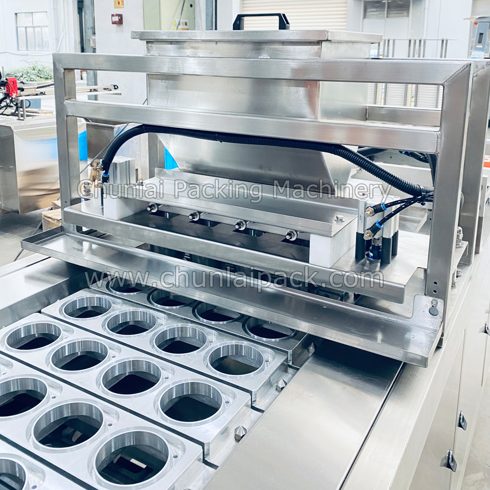 Flakes Cup Filling and Sealing Machine