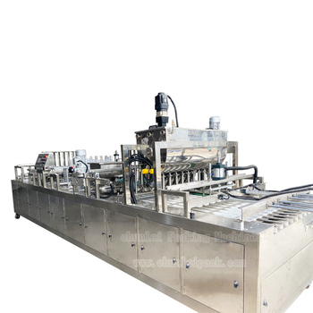 Automatic Cheesecake Tiramisu Mousse Filling Sealing Production Line