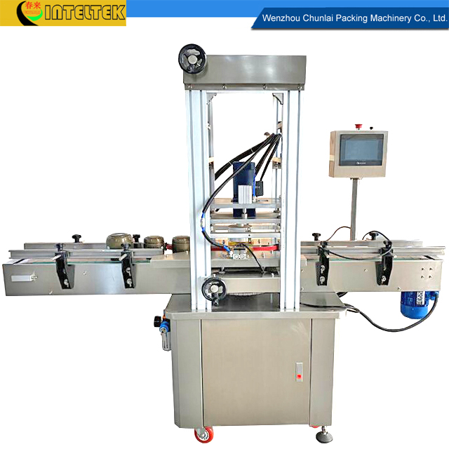 Automatic Cosmetic Jar Screw Capping Machine