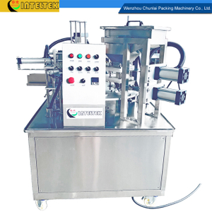 Popcorn Packing Rotary Type Cup Filling Sealing Machine