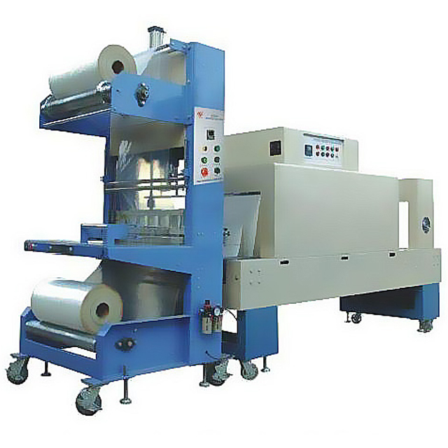 Semi Automatic PE Film Sleeve Wrapping and Shrinking Machine