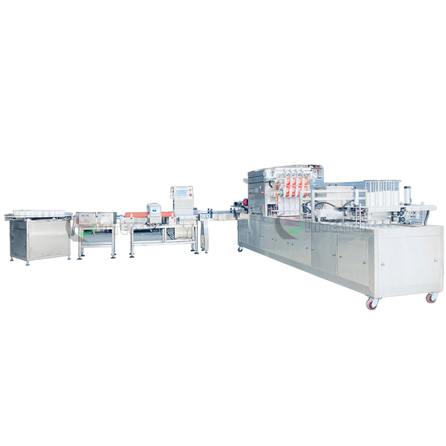Flakes Cup Filling and Sealing Machine