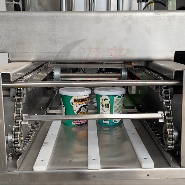 2 Cups per Time Popcorn Paper Cup Multi-head Weigher Dosing Sealing Lidding Machine 