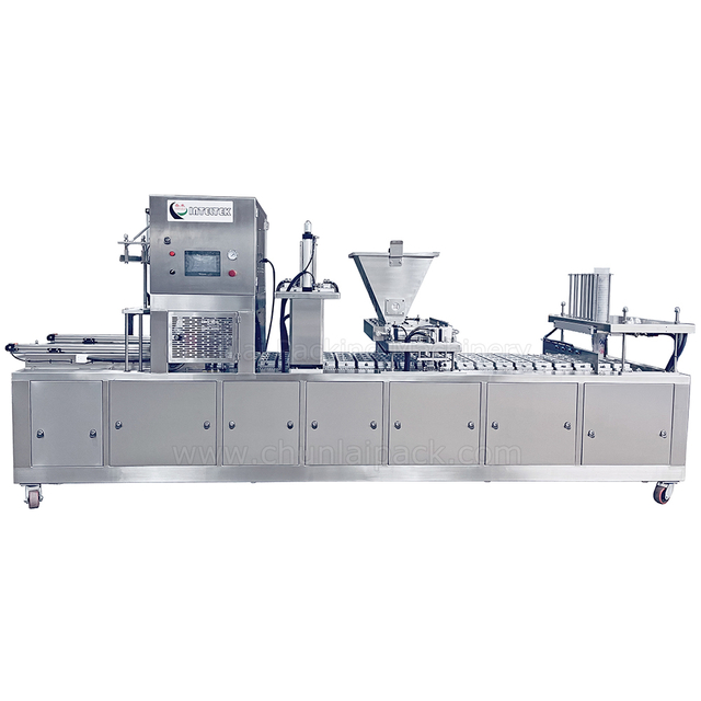 Ice Cubes Cup Filling Sealing Machine