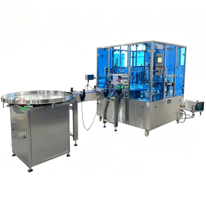 Rotary Type Labneh Cup Filling Sealing Capping Machine