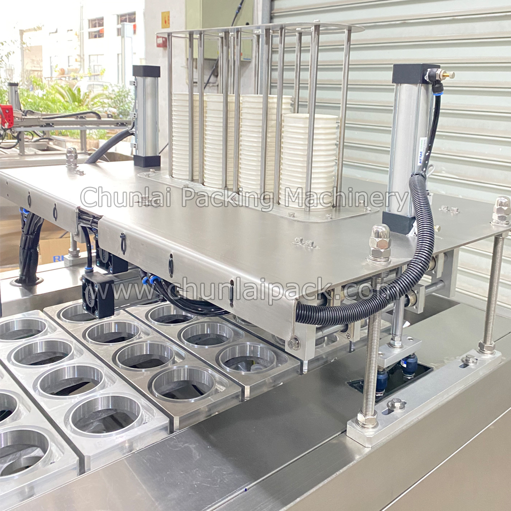 Flakes Cup Filling and Sealing Machine