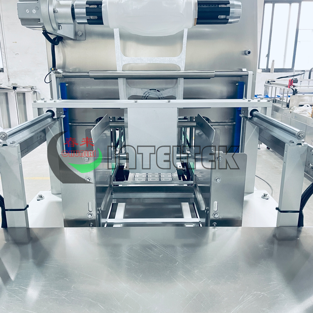 SAP Absorbent Fine Granule Dosing Tray Non-woven Fabric inside Sealing Machine