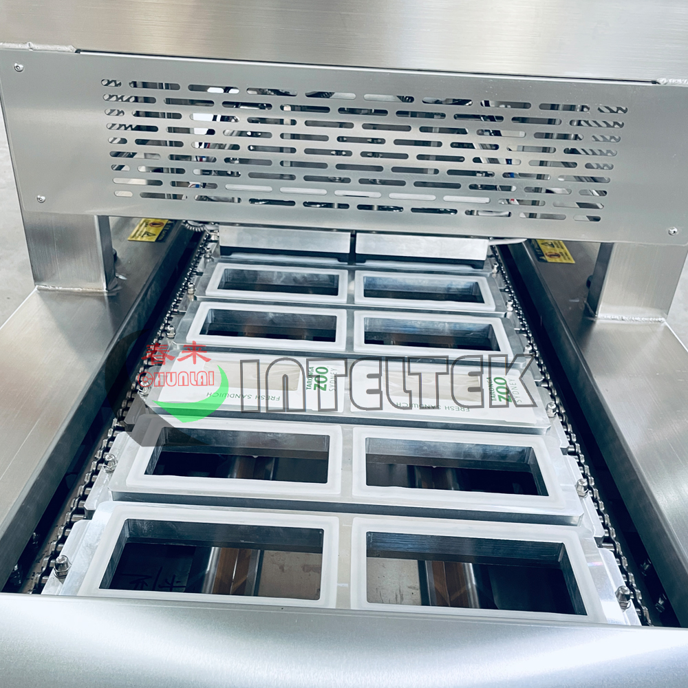 Paper Sandwich Wedge Container Sealing Machine