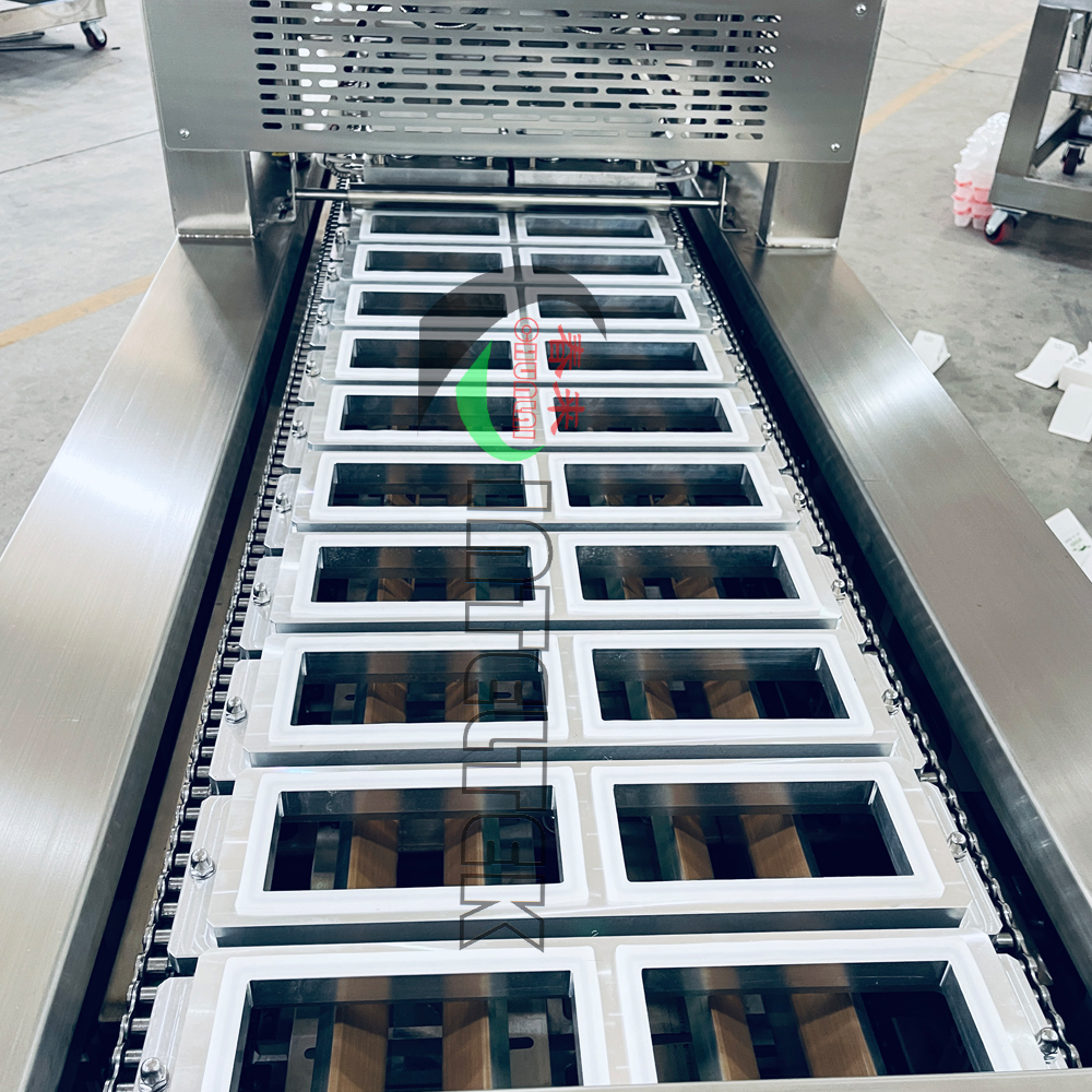 Paper Sandwich Wedge Container Sealing Machine