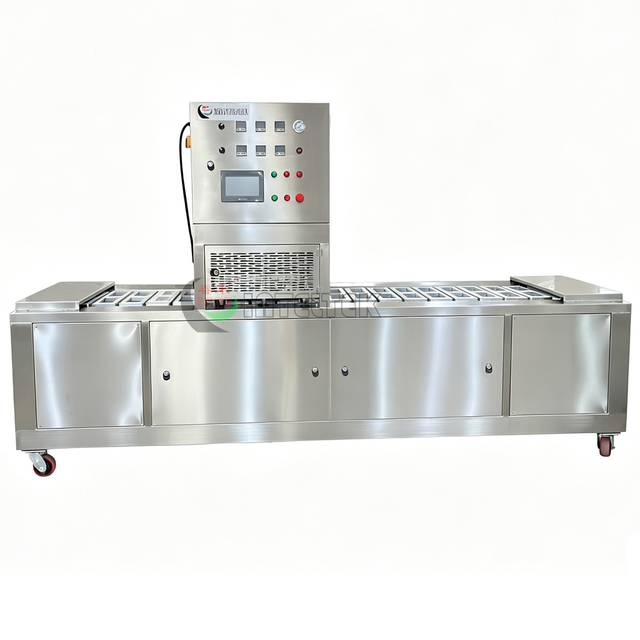 Paper Sandwich Wedge Container Sealing Machine