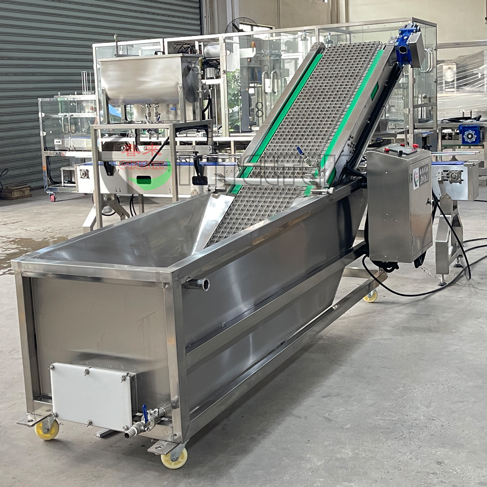 Quail Eggs Counting Brine Filling Machine